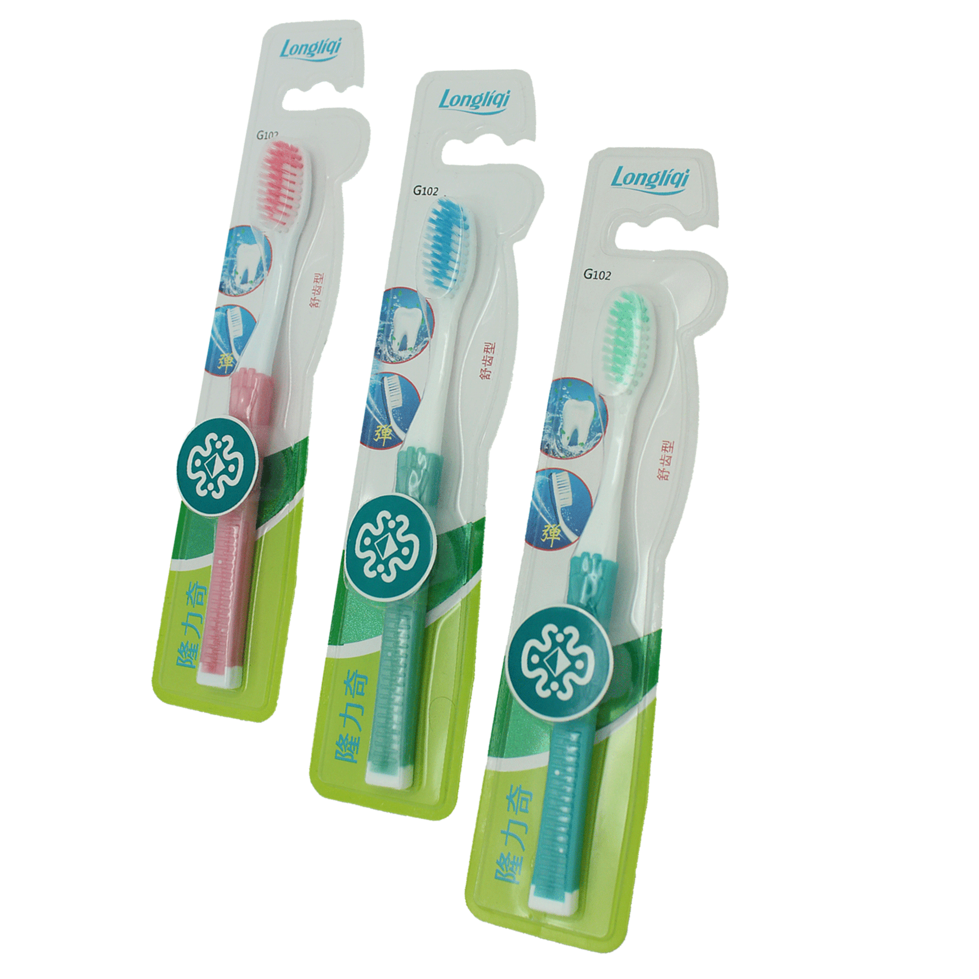    隆力奇牙刷g102系列